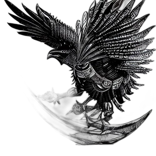 dragon, animal, crown, weapon transparent PNG cut-out