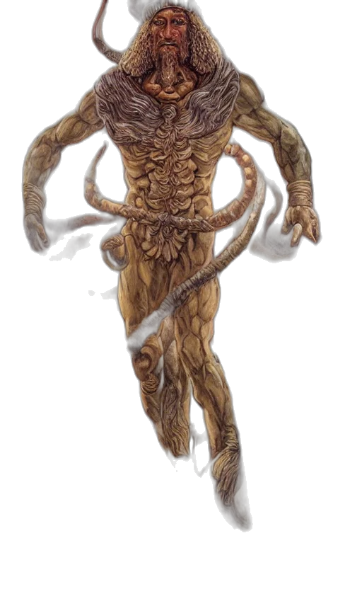 creature, hair, staff, animal transparent PNG cut-out