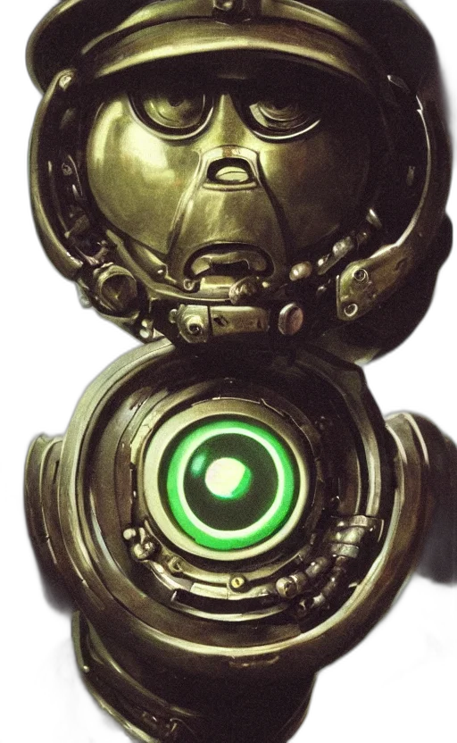 robot, mask, face, weapon transparent PNG cut-out