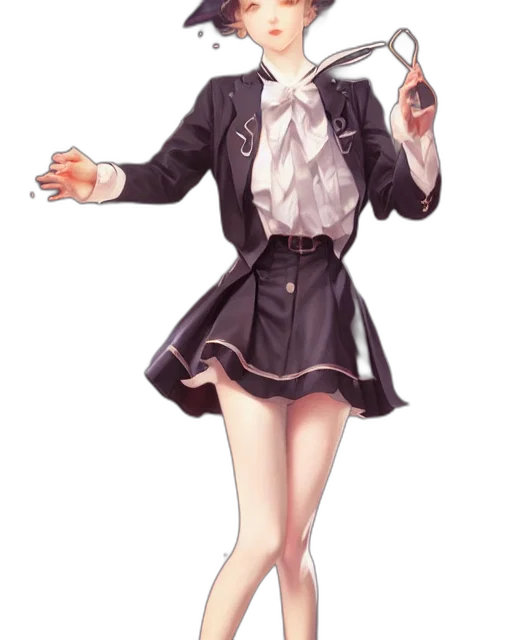 staff, jacket, dress, umbrella transparent PNG cut-out