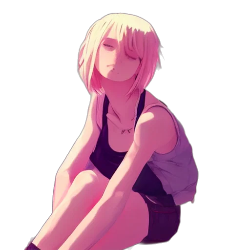 dress, face, creature, jacket transparent PNG cut-out