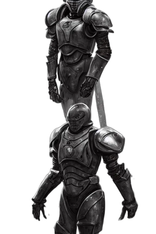 robot, sword, weapon, staff transparent PNG cut-out