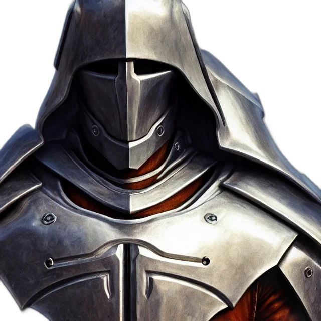 sword, mask, concept art, fantasy art, 3d render, photorealistic, holy, paladin transparent PNG cut-out