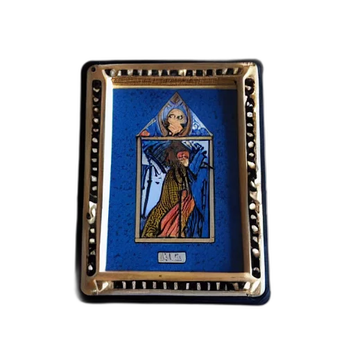 jewelry, crown, tarot, card, frame transparent PNG cut-out