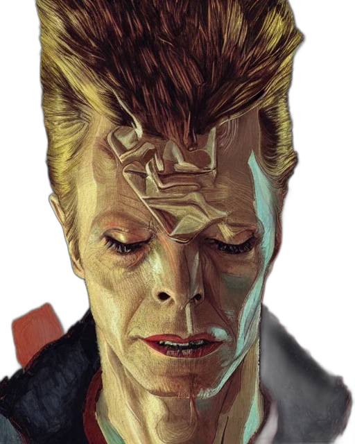 face, mask, comic book art, concept art transparent PNG cut-out