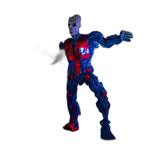 robot, 3d render, concept art, comic book art transparent PNG cut-out