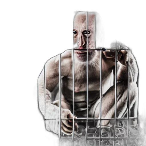 robot, face, creature, animal transparent PNG cut-out