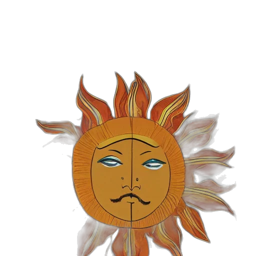 mask, staff, jewelry, crown, fantasy art, 3d render, concept art, cartoon transparent PNG cut-out