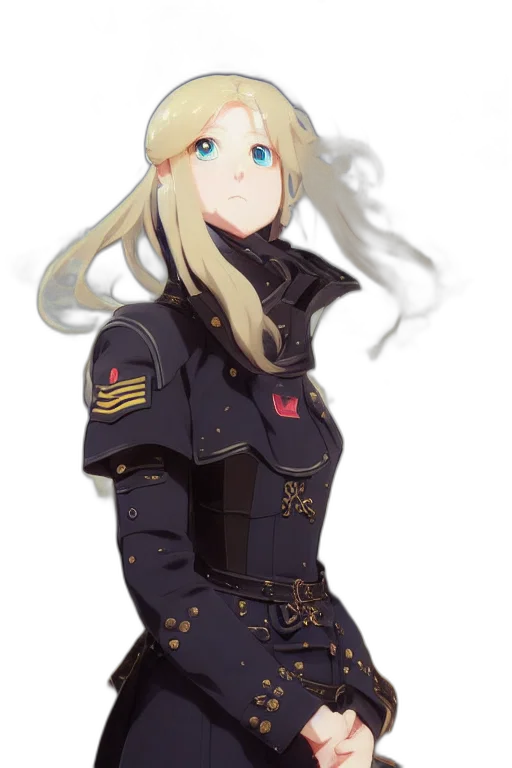 jacket, staff, weapon, dress transparent PNG cut-out
