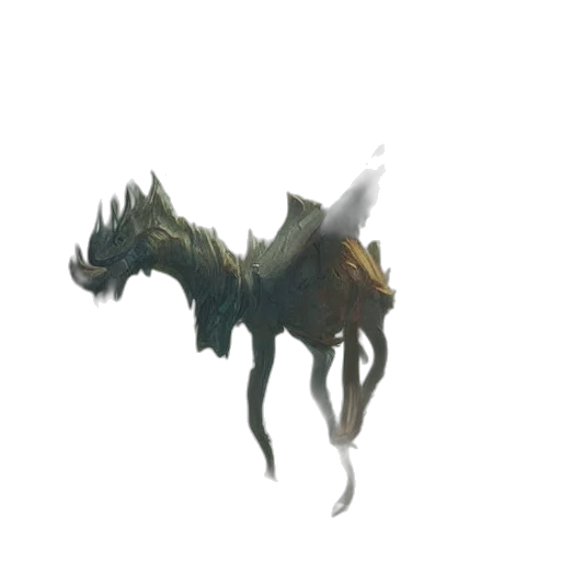 dragon, creature, animal, staff, concept art, fantasy art, watercolor, pixel art transparent PNG cut-out