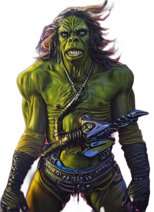 staff, creature, fantasy art, concept art transparent PNG cut-out