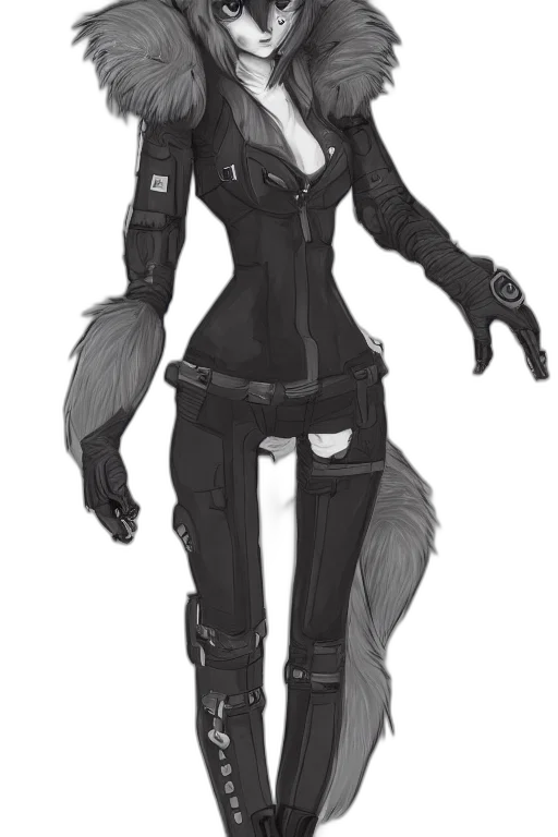 jacket, staff, creature, mask transparent PNG cut-out