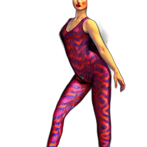 dress, 3d render, concept art, pixel art transparent PNG cut-out