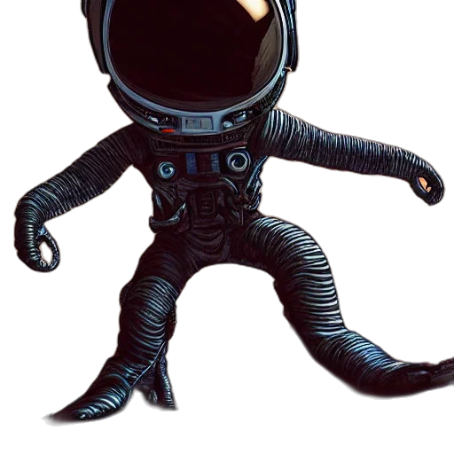 robot, creature, staff, mask transparent PNG cut-out