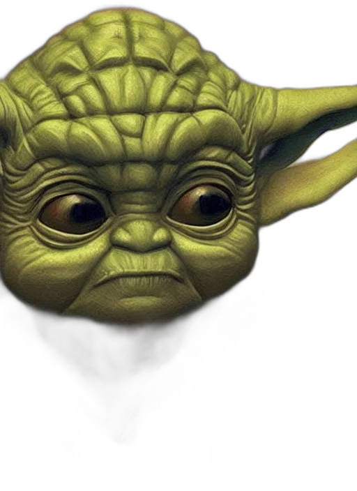 face, mask, staff, creature transparent PNG cut-out