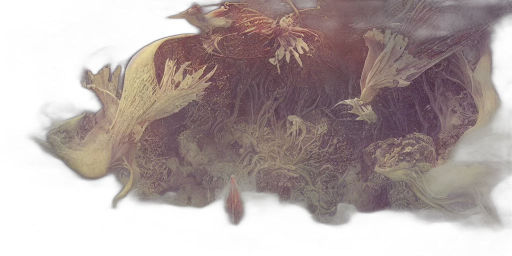 dragon, creature, mask, crown transparent PNG cut-out