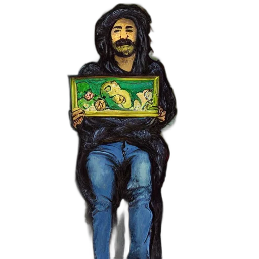 concept art, pixel art, cartoon, comic book art, underwater, forest, reanessance, painting transparent PNG cut-out