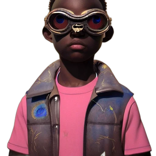 jacket, mask, face, robot, concept art, 3d render, photorealistic, cyberpunk transparent PNG cut-out