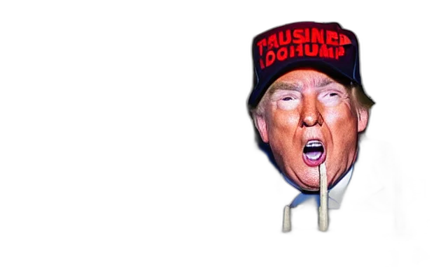 hat, full, shot, donald transparent PNG cut-out