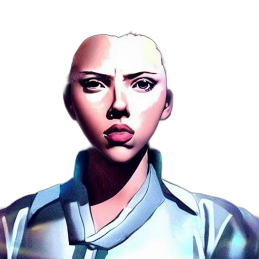 robot, face, staff, mask, photorealistic, 3d render, concept art, cyberpunk transparent PNG cut-out