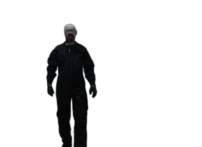 staff, jacket, mask, robot transparent PNG cut-out