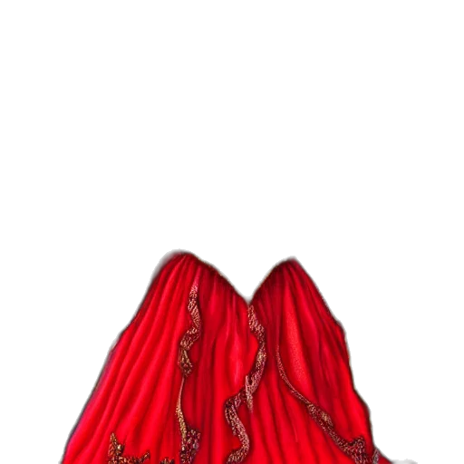 crown, dress, shoes, hat, 3d render, concept art, photorealistic, pixel art transparent PNG cut-out