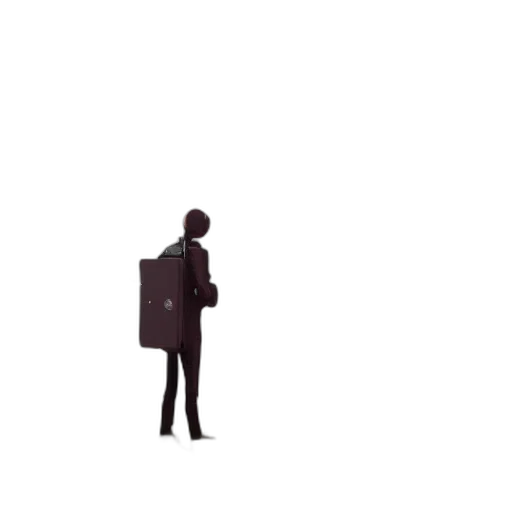 jacket, staff, dress, umbrella, concept art, pixel art, 3d render, cartoon transparent PNG cut-out