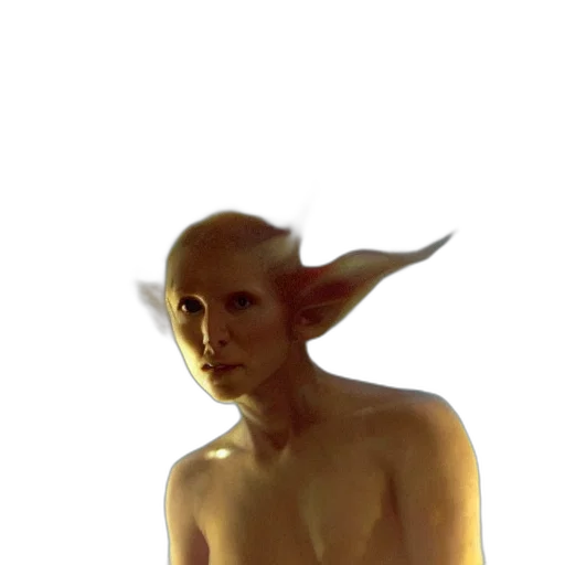 creature, mask, staff, face transparent PNG cut-out