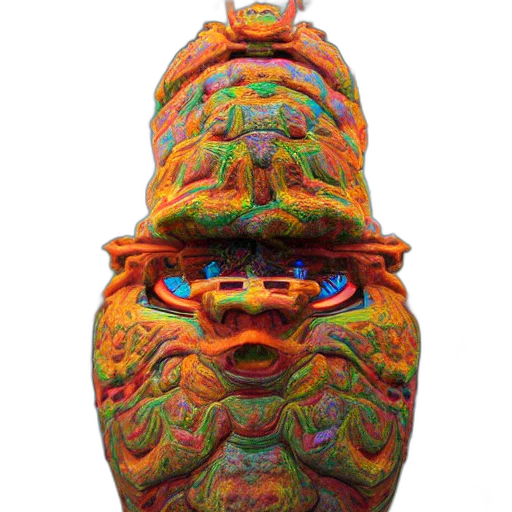 mask, face, crown, staff transparent PNG cut-out