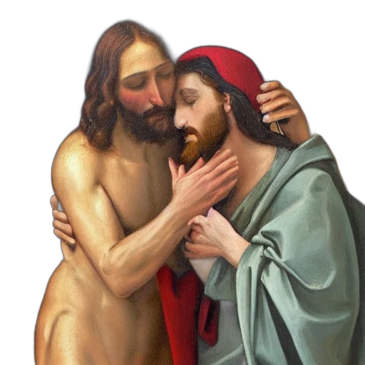 oil painting, photorealistic, oil, panting transparent PNG cut-out
