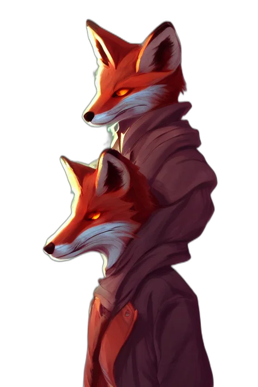 staff, jacket, creature, mask transparent PNG cut-out