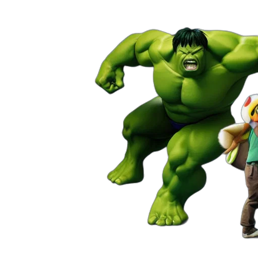 3d render, concept art, comic book art, fantasy art transparent PNG cut-out