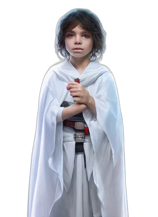 photorealistic, concept art, 3d render, fantasy art, perfectly, centered, portrait, kid transparent PNG cut-out