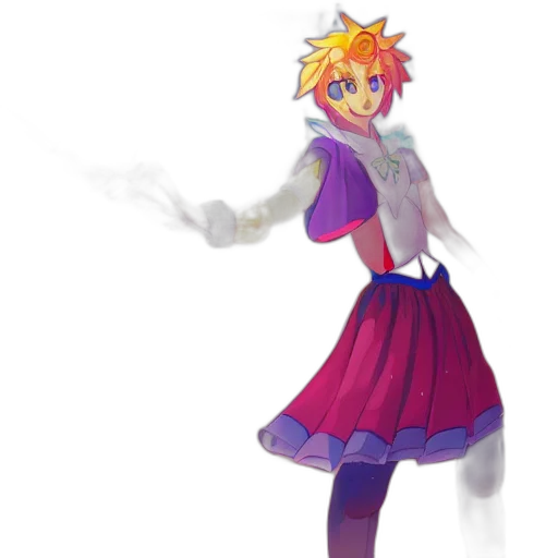 staff, dress, concept art, pixel art transparent PNG cut-out