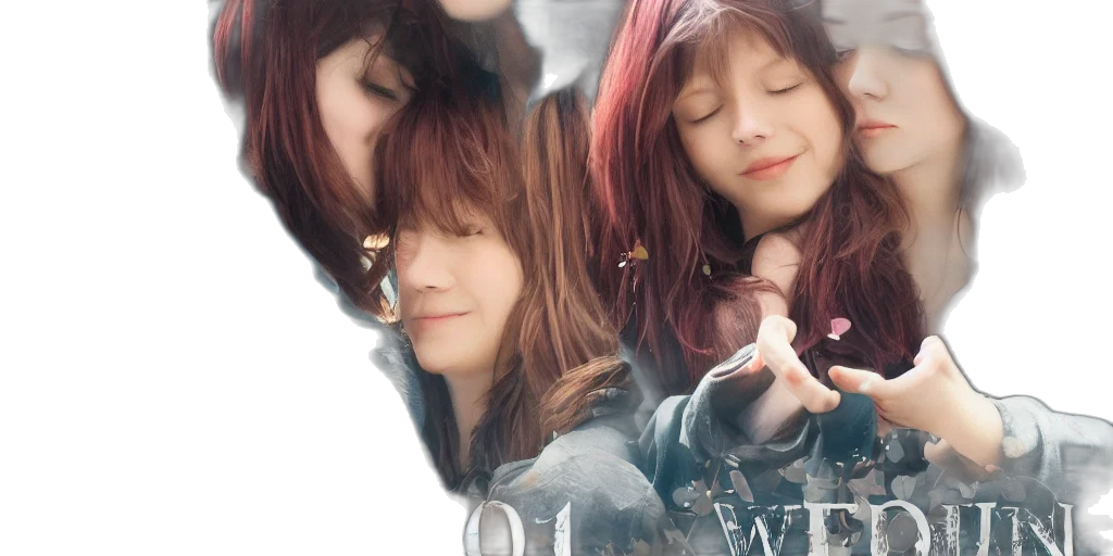 photorealistic, anime, when, hearts, like, ours, meet, highly transparent PNG cut-out