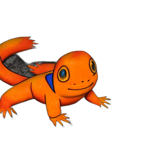 dragon, animal, creature, staff, concept art, 3d render, pixel art, fantasy art transparent PNG cut-out