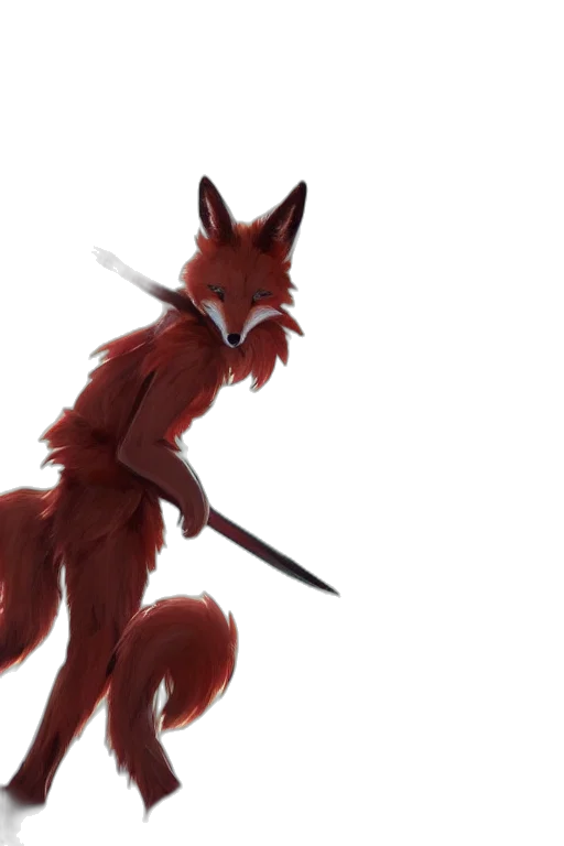 staff, sword, weapon, animal, concept art, fantasy art, pixel art, 3d render transparent PNG cut-out