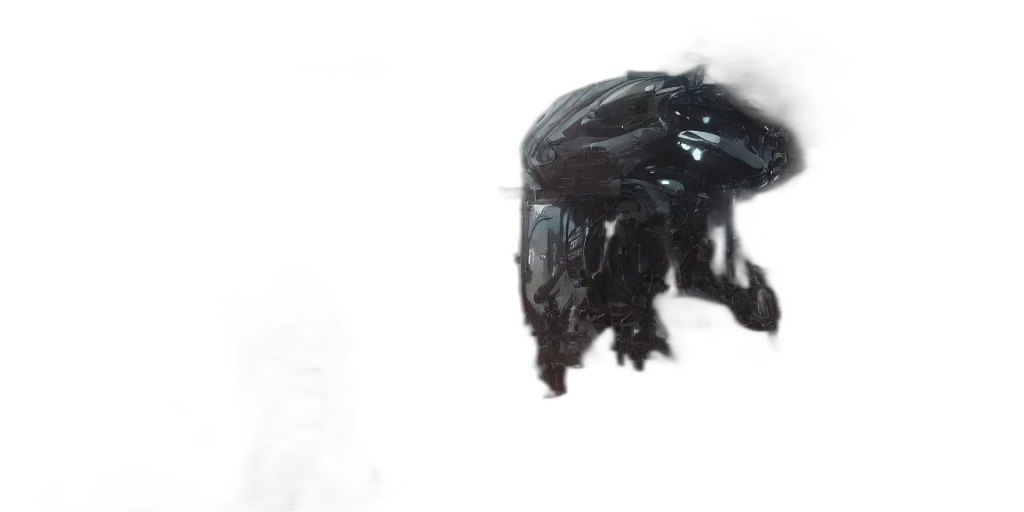 dragon, creature, robot, mask transparent PNG cut-out