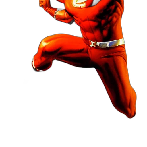 comic book art, concept art, 3d render, daredevil, painting, boris, vallejo transparent PNG cut-out