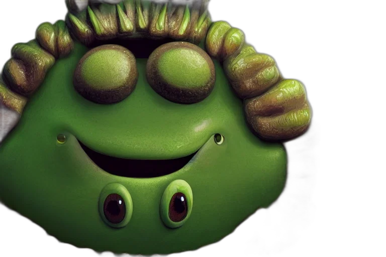 creature, animal, crown, face transparent PNG cut-out