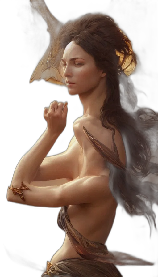 jewelry, dragon, crown, fantasy art transparent PNG cut-out