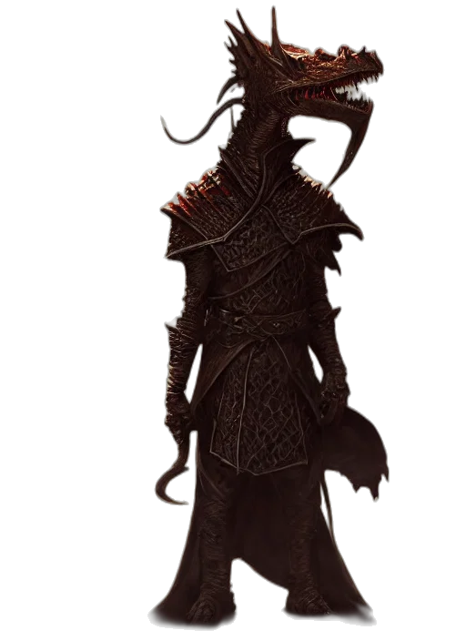 staff, dragon, mask, creature, concept art, fantasy art, 3d render, comic book art transparent PNG cut-out