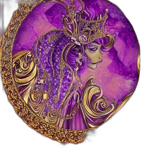 jewelry, crown, mask, fantasy art, concept art, oil painting, photorealistic, princess transparent PNG cut-out