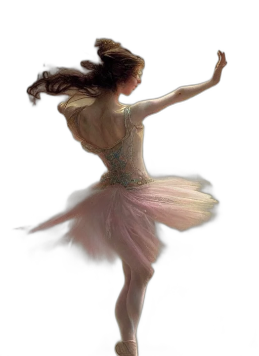 dress, photorealistic, oil painting, fantasy art transparent PNG cut-out