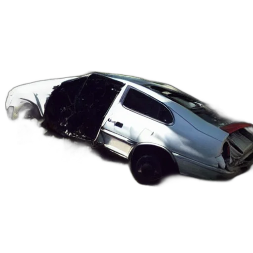 car, weapon, robot, 3d render transparent PNG cut-out