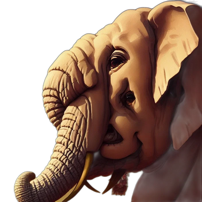 animal, creature, mask, face transparent PNG cut-out