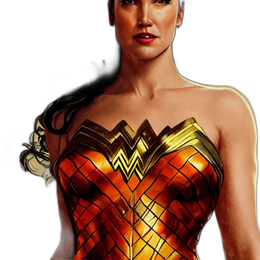 comic book art, concept art, fantasy art, photorealistic transparent PNG cut-out