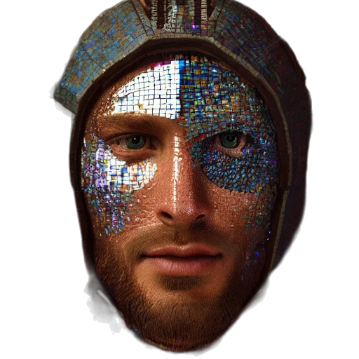 face, mask, crown, hat transparent PNG cut-out