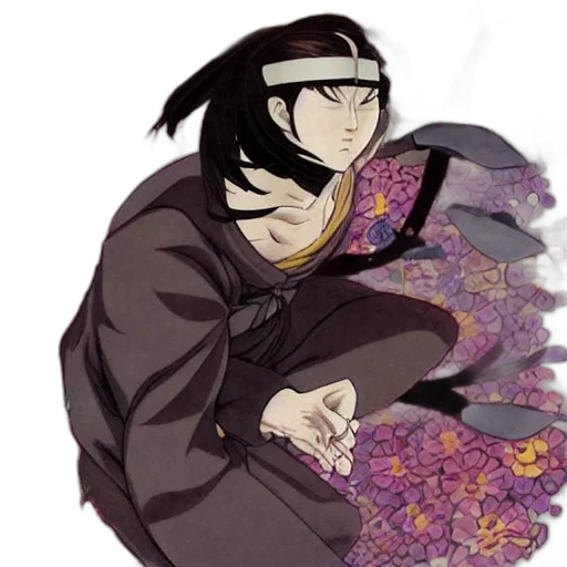 concept art, anime, pixel art, fantasy art, rain, dark, monochrome, earth tones transparent PNG cut-out