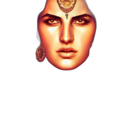 jewelry, crown, face, mask transparent PNG cut-out